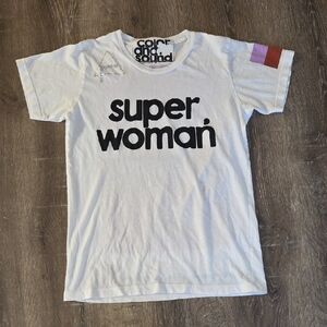 Free City Color and Sound Super Womań Short Sleeve Graphic T-Shirt XS